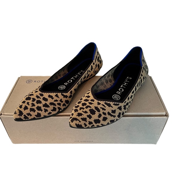 Leopard Rothy’s | Size 6.5 | The Point (Original) - Picture 4 of 8